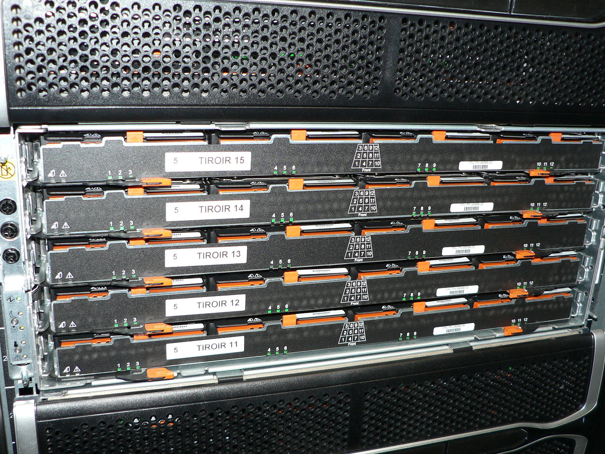 Diskové úložiště pro objektová data Lustre FS.