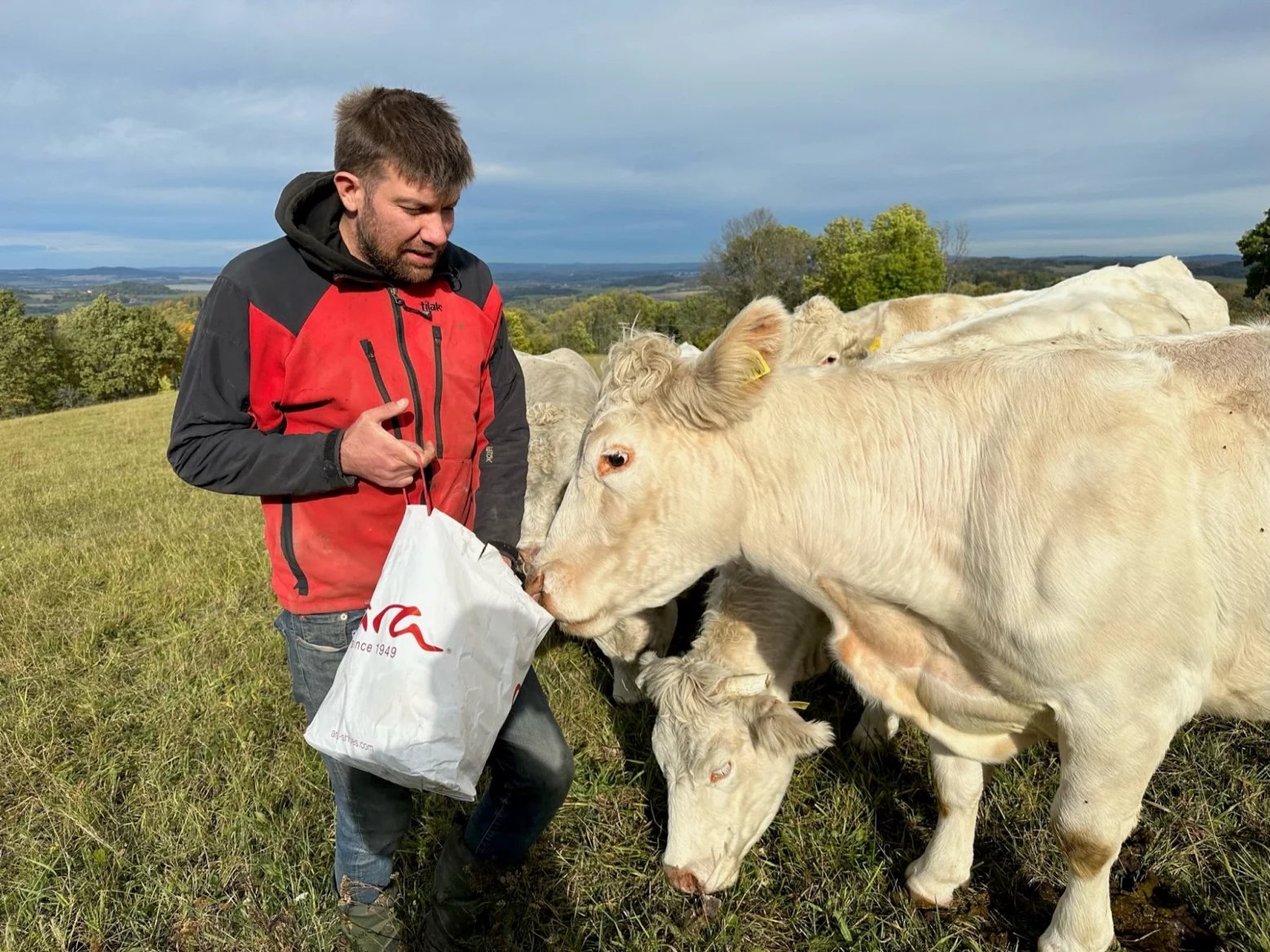 Jan Bezděk na Farmě Kačiny