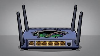 Router, bezpečnostní díra