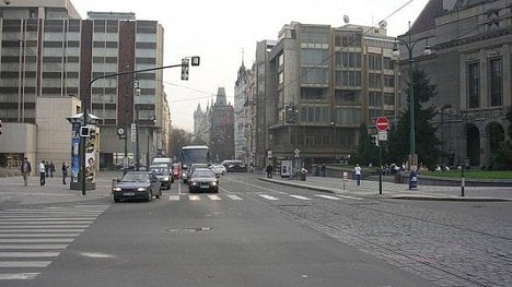 Náhledový obrázek - Sedmipatrová budova na náměstí Curieových? Metropolitní plán to připouští