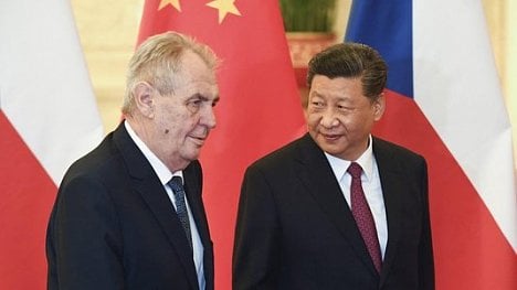 Náhledový obrázek - Zeman v Číně jednal s prezidentem Si Ťin-pchingem a se CITIC. Doprovodili ho Jágr či Tykač