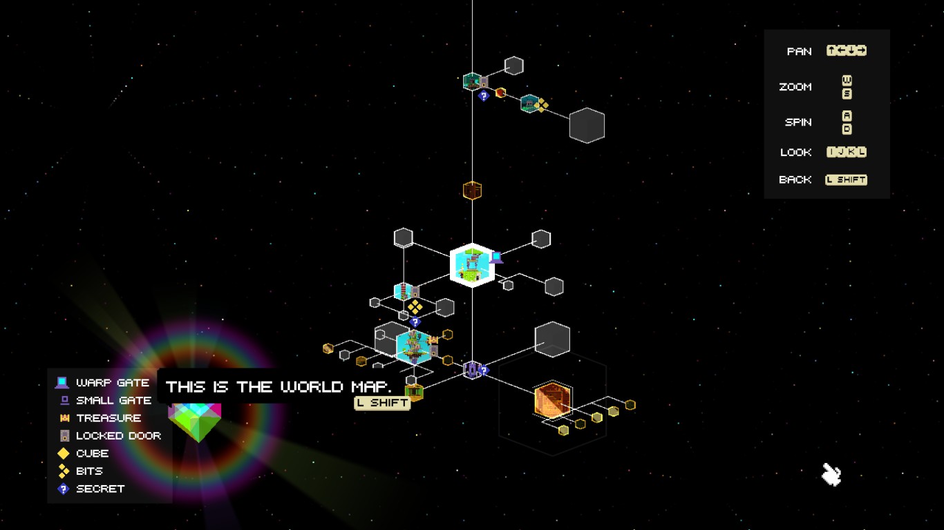 FEZ - obrázky ze hry.