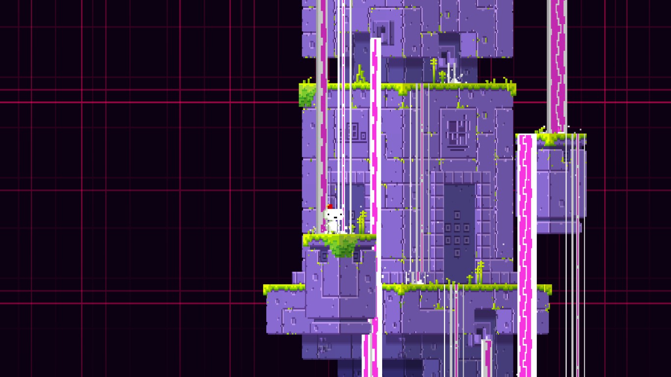 FEZ - obrázky ze hry.