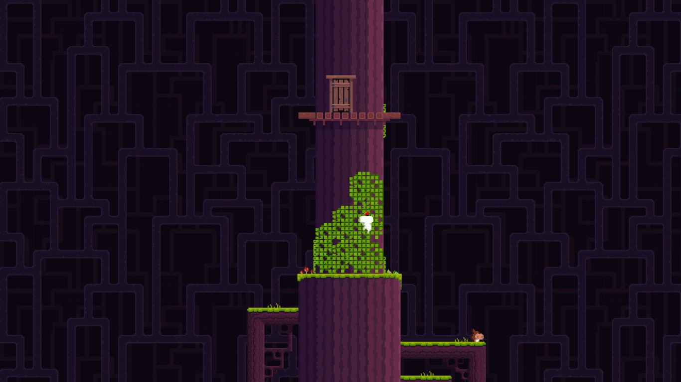 FEZ - obrázky ze hry.