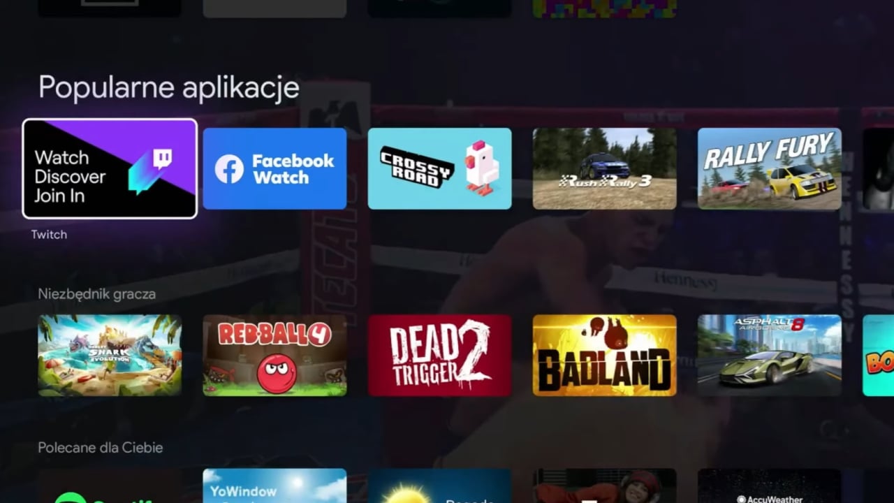 Orange Polsko: uživatelské rozhraní Orange TV