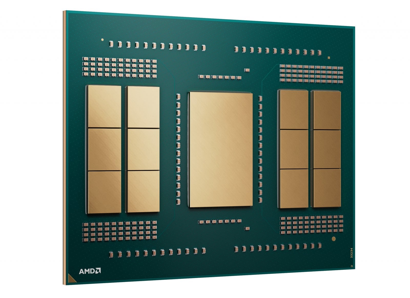 Ryzen Threadripper Pro 9995WX - takto by vypadal po odstranění kovového IHS