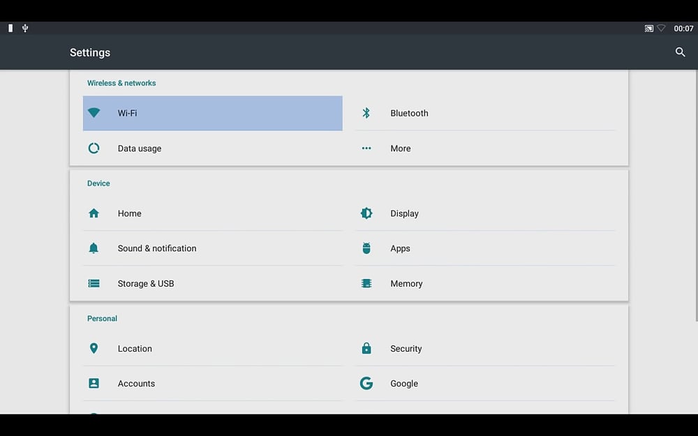 Uživatelské prostředí boxů H 96 Pro a R-Box Pro