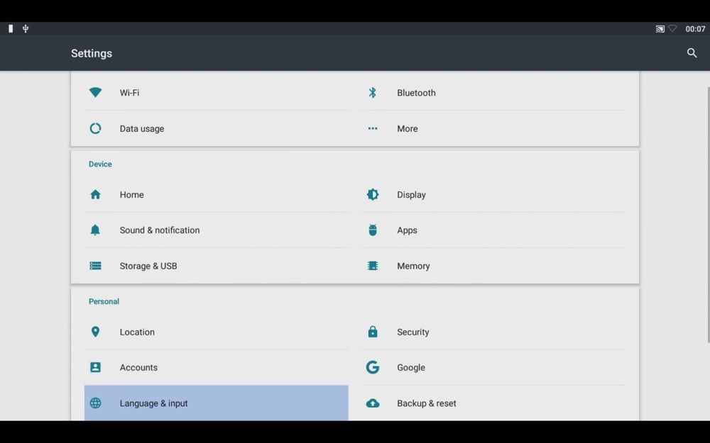 Uživatelské prostředí boxů H 96 Pro a R-Box Pro