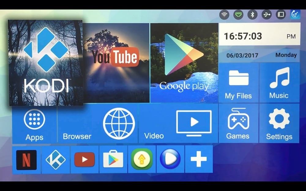 Uživatelské prostředí boxů H 96 Pro a R-Box Pro