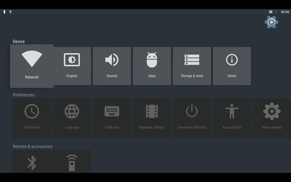 Uživatelské prostředí boxů H 96 Pro a R-Box Pro