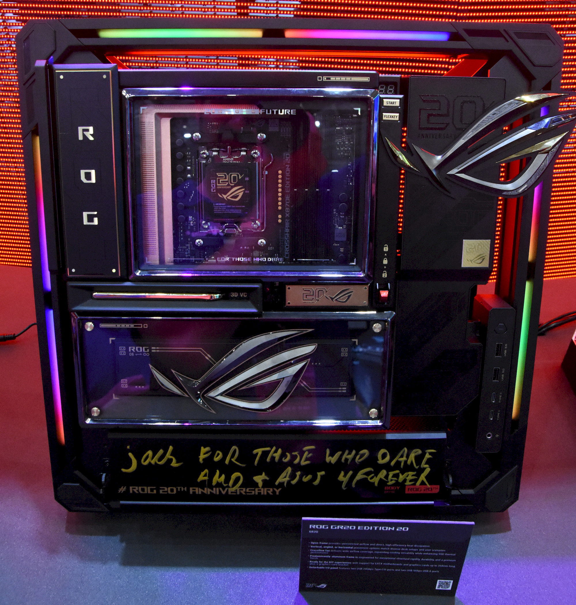 Hardware Asus řady ROG Edition 20 na Computexu 2026