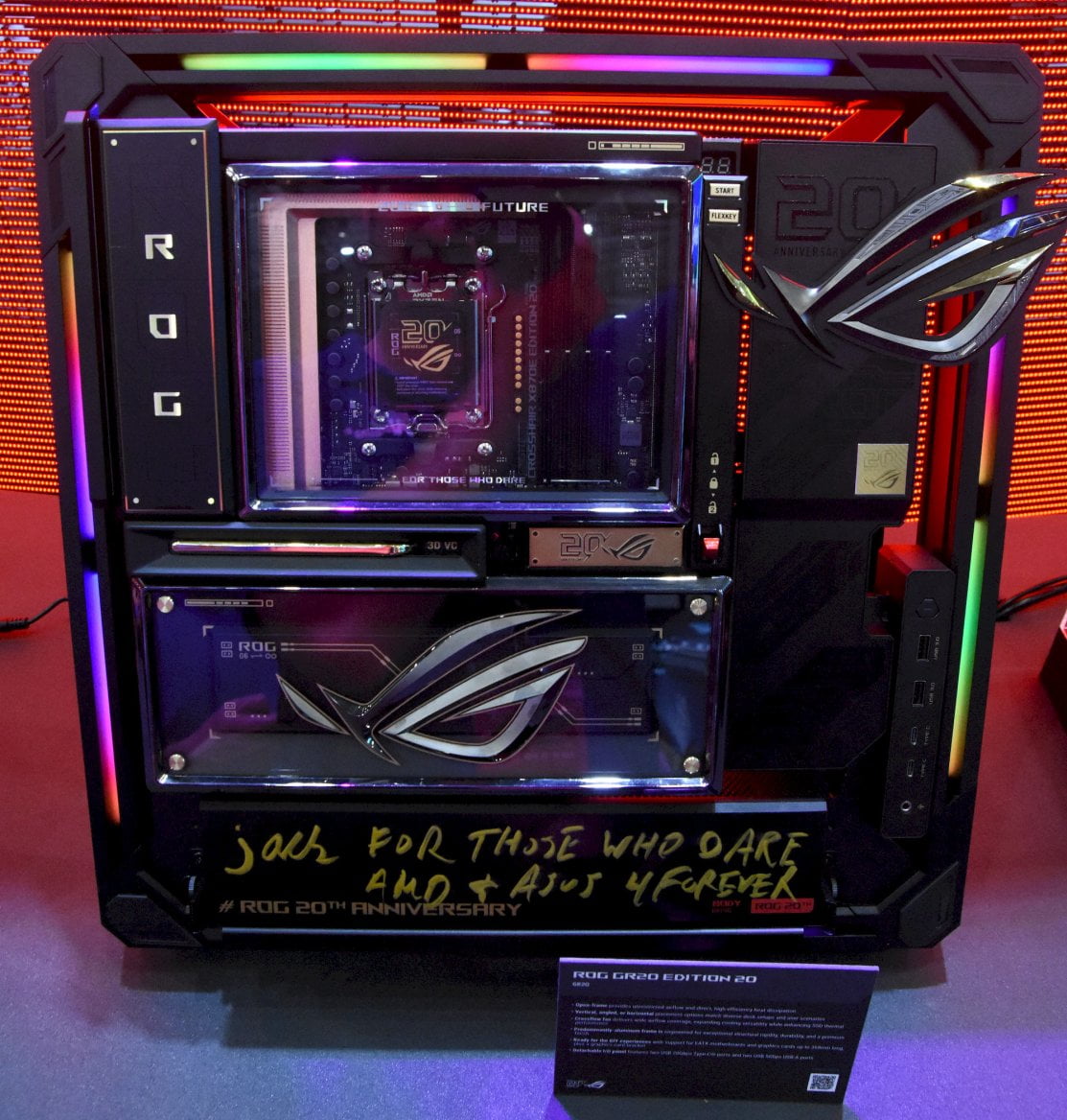 Hardware Asus řady ROG Edition 20 na Computexu 2026