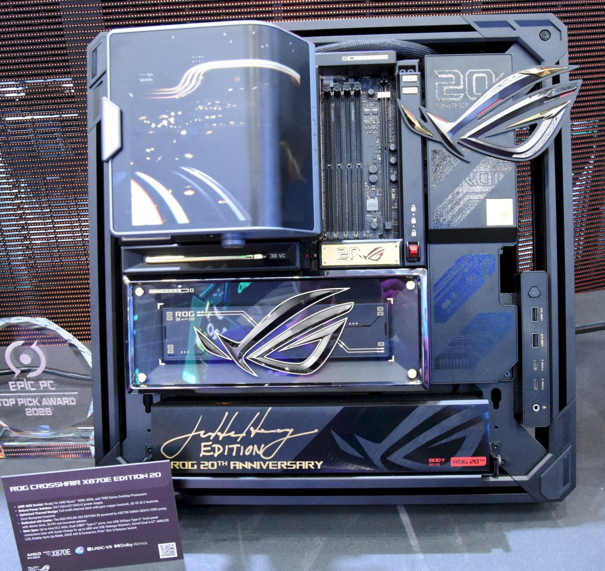 Hardware Asus řady ROG Edition 20 na Computexu 2026