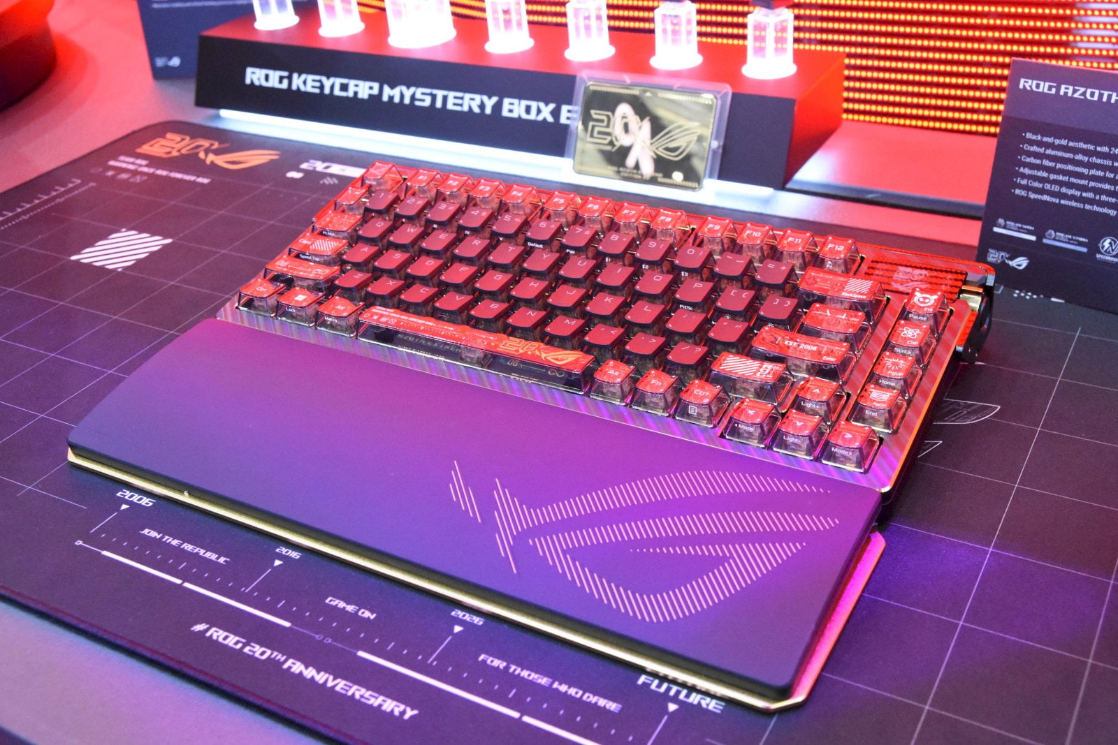 Hardware Asus řady ROG Edition 20 na Computexu 2026