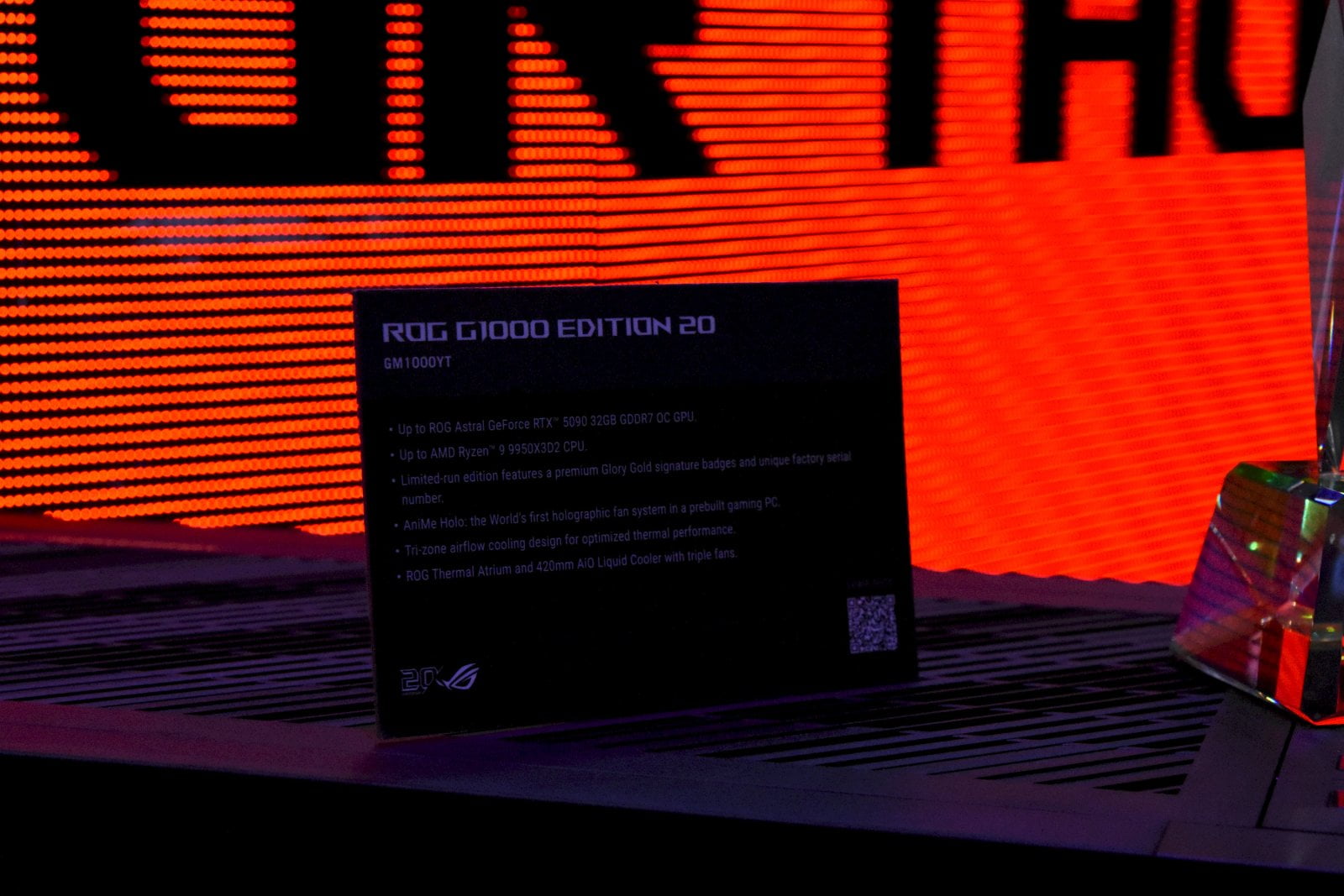 Hardware Asus řady ROG Edition 20 na Computexu 2026