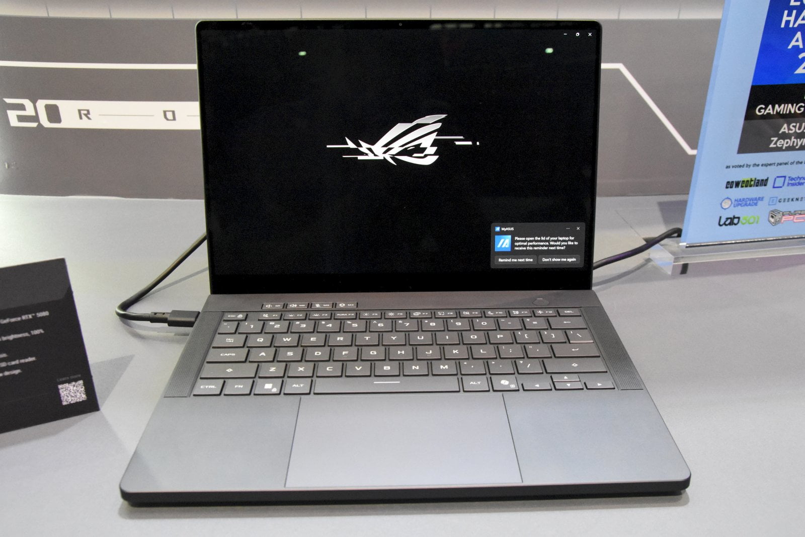 Hardware Asus řady ROG Edition 20 na Computexu 2026