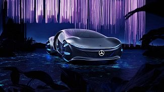 Náhledový obrázek - Mercedes-Benz představil elektrický koncept inspirovaný filmem Avatar