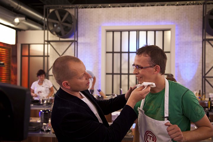 Natáčení česko-slovenské verze show MasterChef