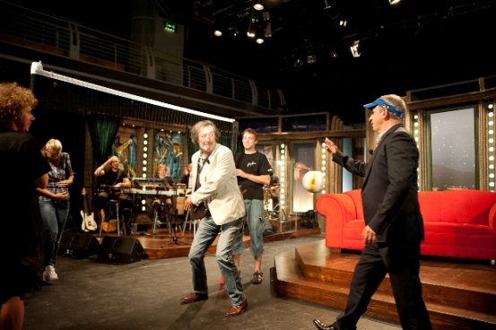 Olympijské beach volejbalistky v Show Jana Krause