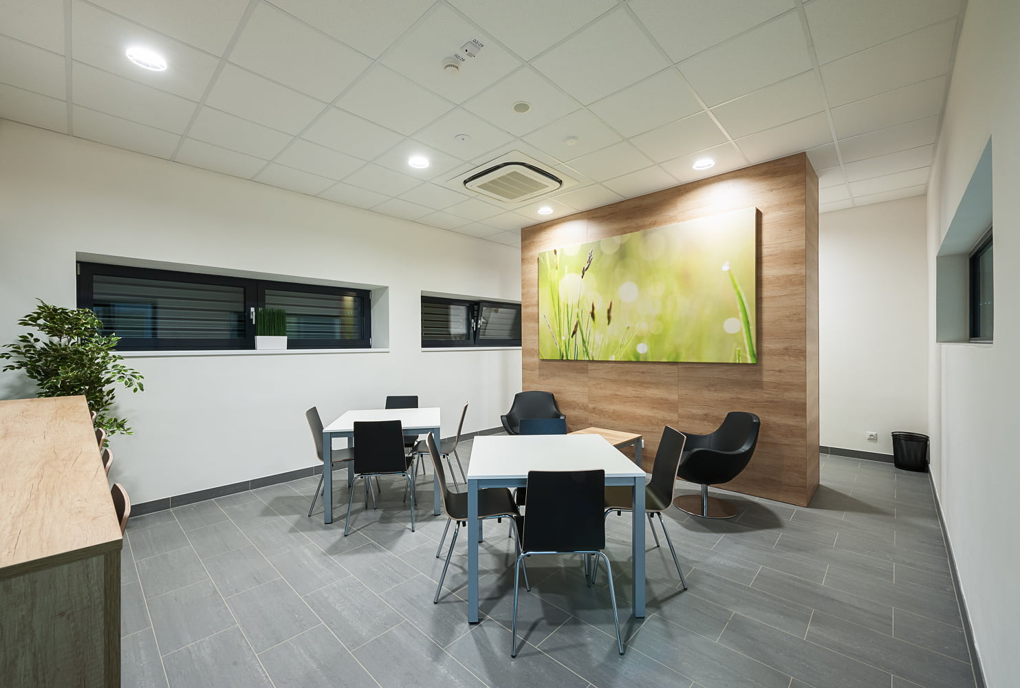 Pracovní zázemí Lidlu