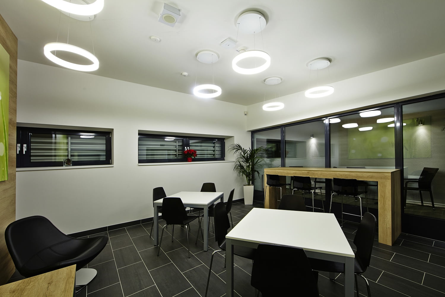 Pracovní zázemí Lidlu