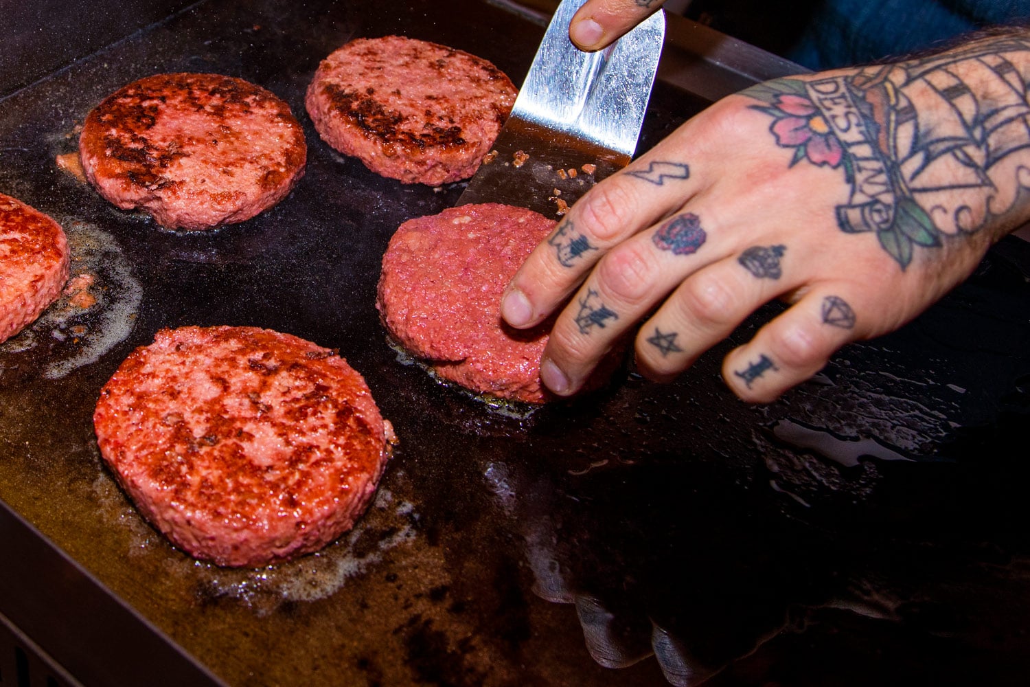 Vege burgery, které kopírují ty masové