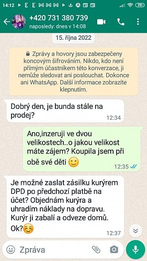 Všichni falešní zájemci začali konverzaci stejně