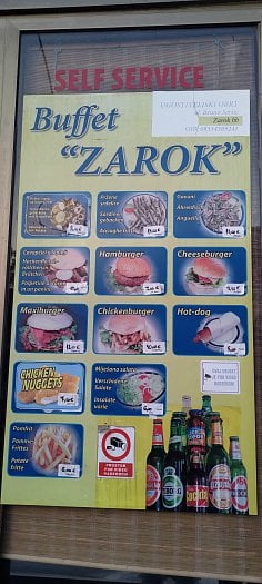 Ceny potravin u moře a ukázky okolí. Baška, Krk, Chorvatsko (19. 6. 2023)