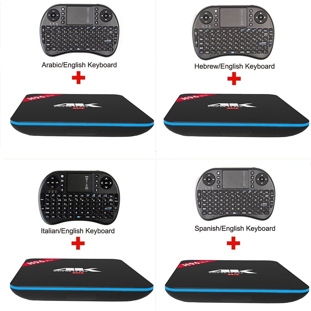 H 96 Pro + různé příplatkové periférie