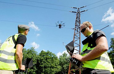 E.ON, UpVision a monitoring elektrických sítí pomocí dronů.