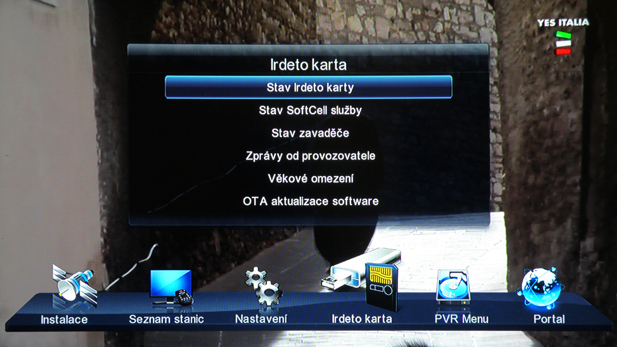 Zircon iHD Irdeto PVR HbbTV