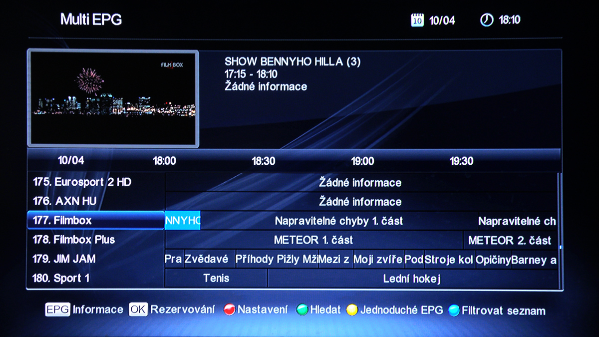 Zircon iHD Irdeto PVR HbbTV