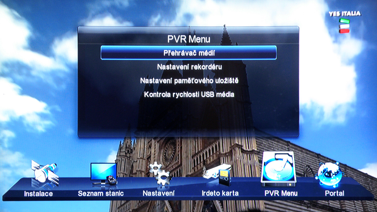 Zircon iHD Irdeto PVR HbbTV