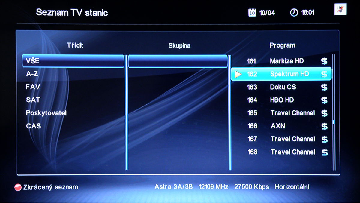 Zircon iHD Irdeto PVR HbbTV