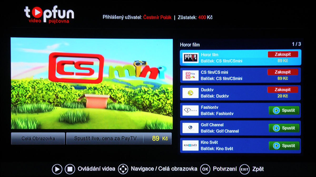 Zircon iHD Irdeto PVR HbbTV