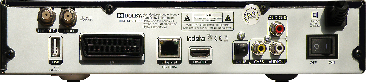 Zircon iHD Irdeto PVR HbbTV