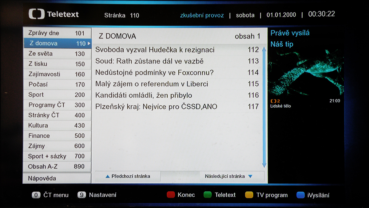 Zircon iHD Irdeto PVR HbbTV