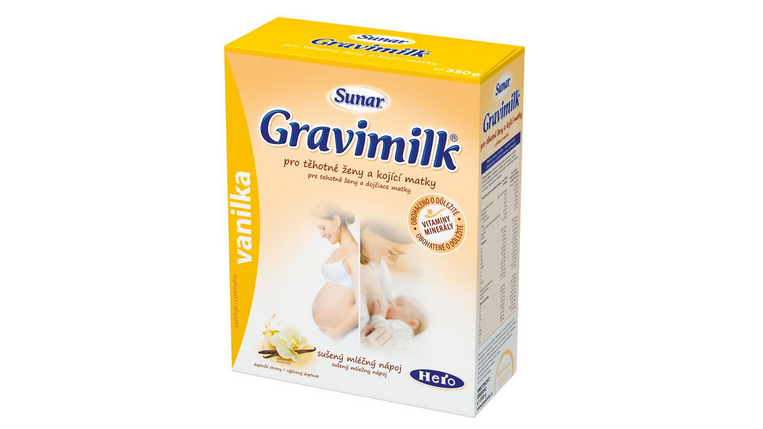 Gravimilk s příchutí vanilky 350 g