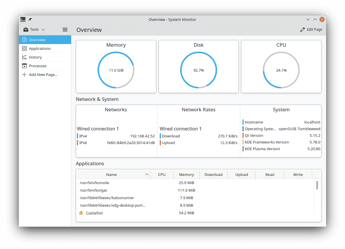 KDE Plasma 5.21 Beta