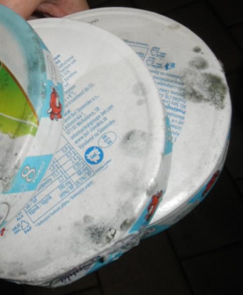 Nebezpečné mléčné výrobky zjistila SZPI v 38 případech, kdy narazila na viditelně plesnivé potraviny