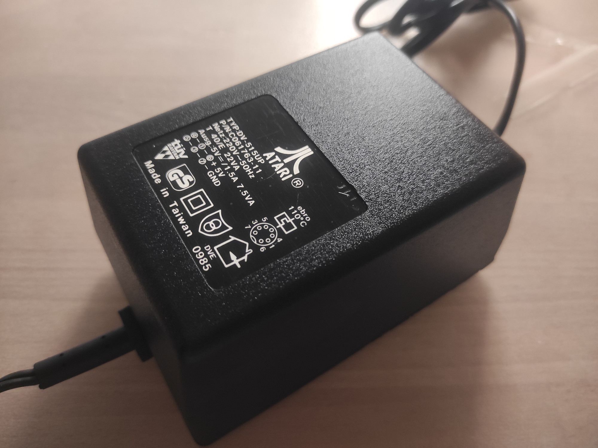 Očištěná napájecí kostka.