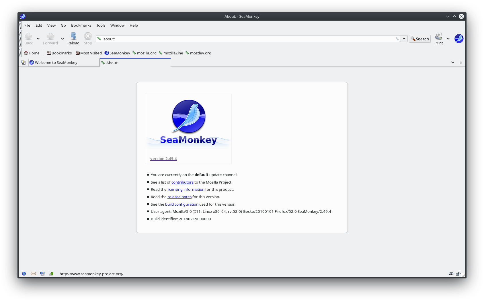 SeaMonkey 2.49.4