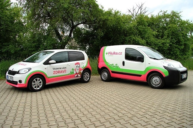 Pilulka Auto - unikátní doprava léků v Praze