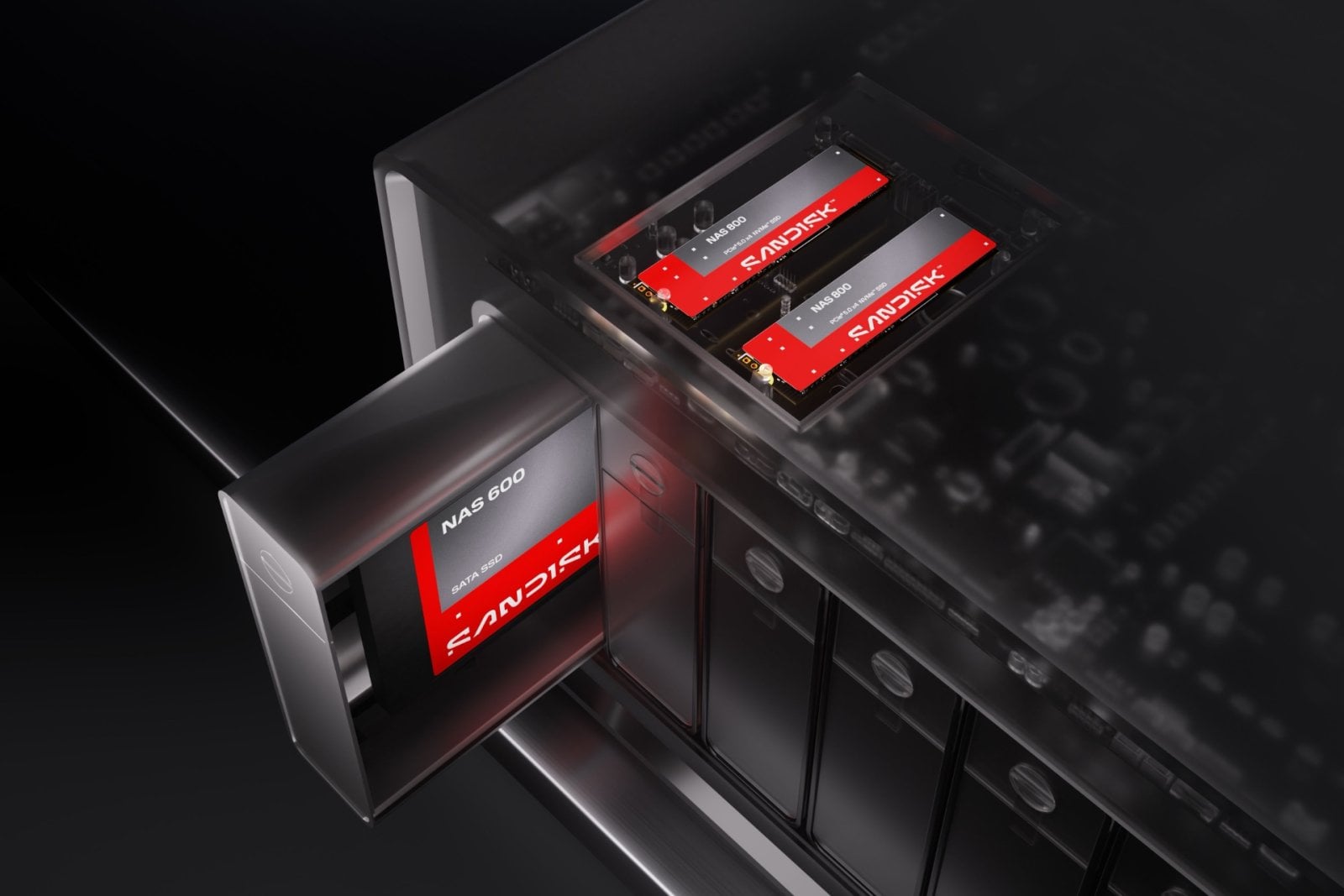 SANDISK NAS 600 a 800
