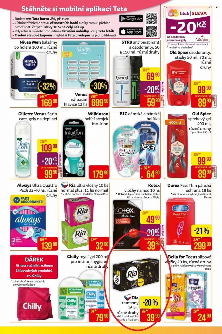 Letáky drogerie Teta