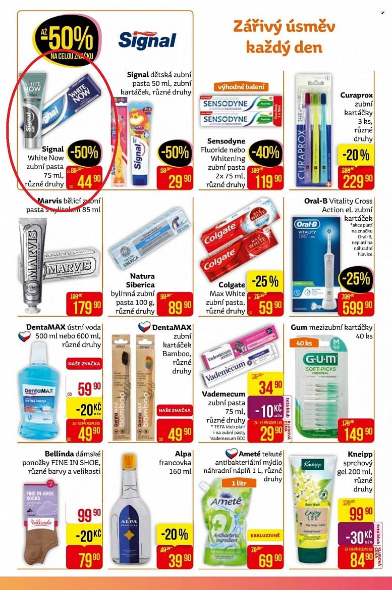 Letáky drogerie Teta