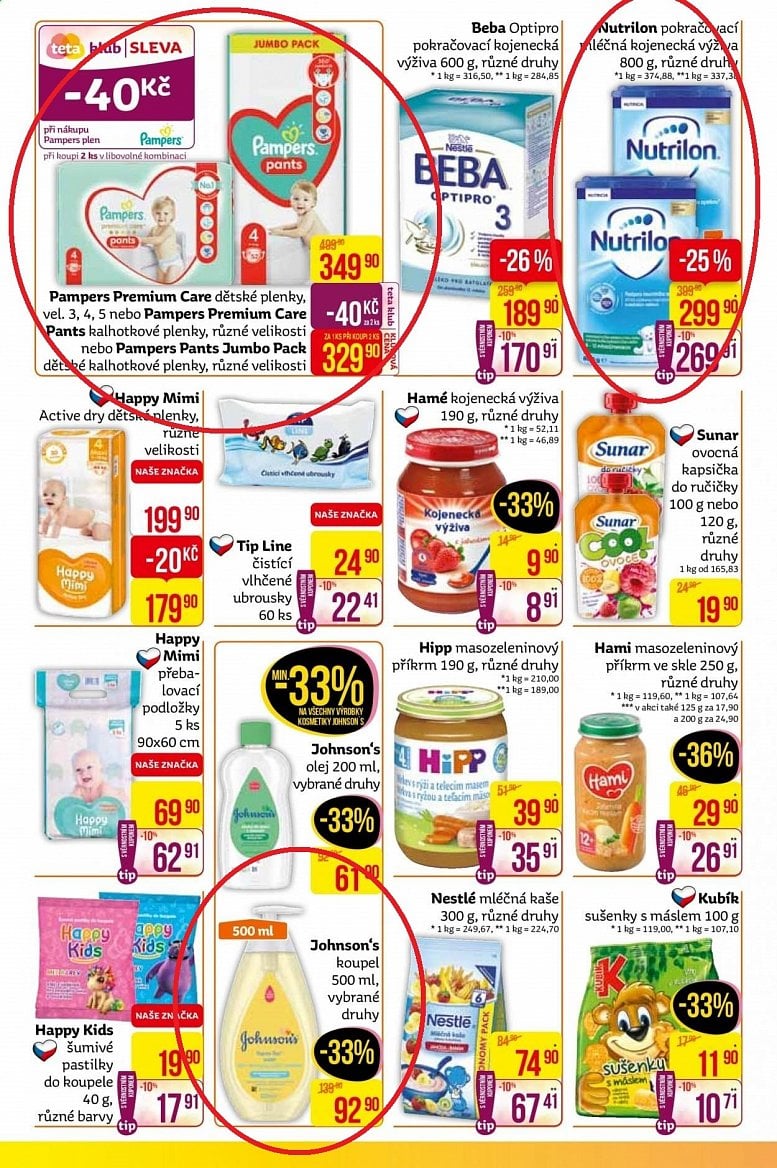 Letáky drogerie Teta