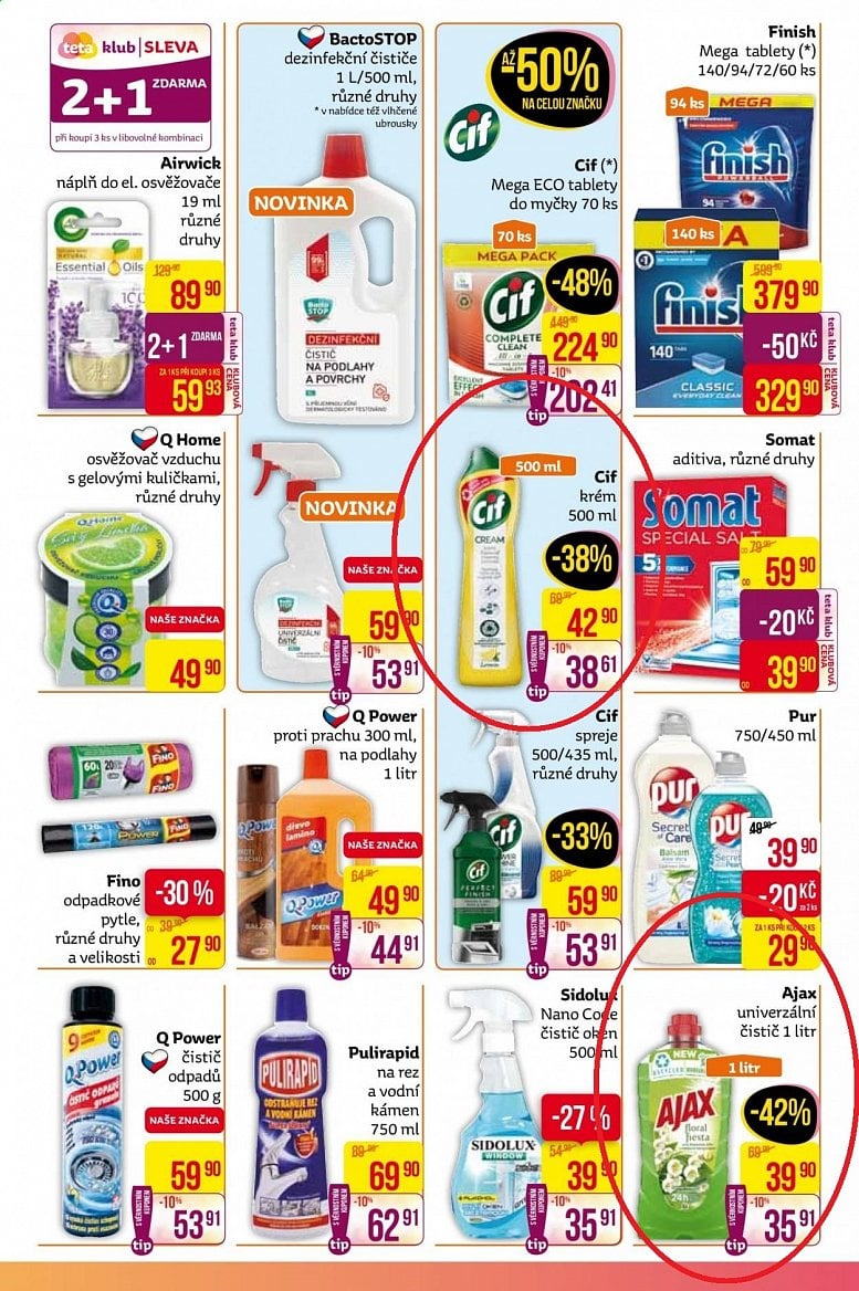 Letáky drogerie Teta