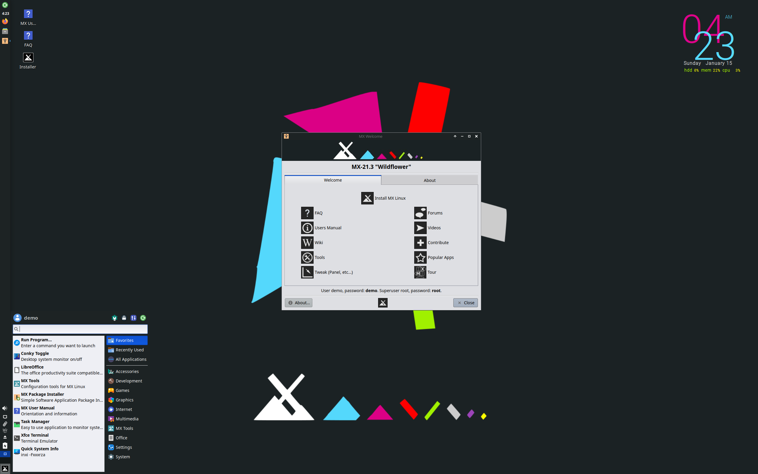 MX Linux 21.3