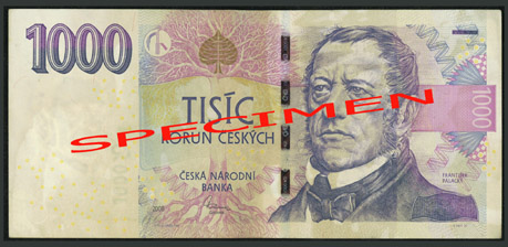 Jde o zašpiněnou bankovku, která spadá do skupiny "bankovky opotřebené oběhem".
Fyzická osoba (s výjimkou směnárníka) takovou bankovku vrací zpět do oběhu. Právnická osoba a směnárník takovou bankovku nevrací zpět do oběhu a předává ji ČNB.